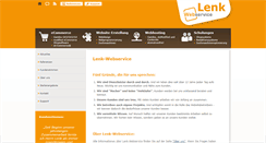 Desktop Screenshot of lenk-webservice.de